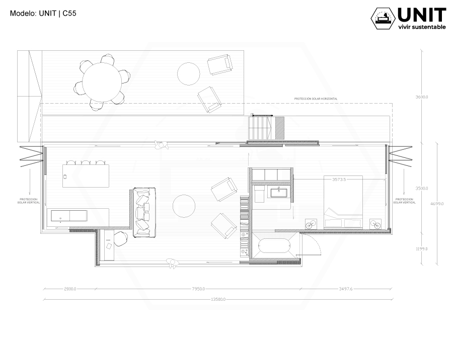 UNIT | Modelo C 55 | Pedras da Bocaina